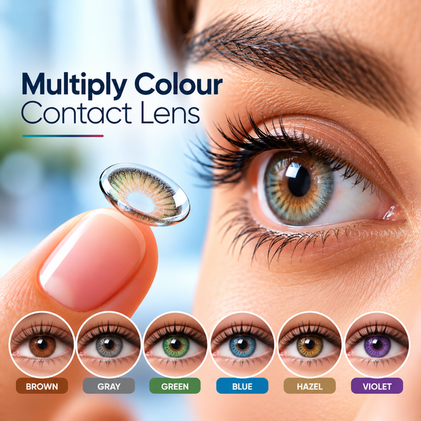 Colour Contact lens - Plano ( 6 Lens per box)